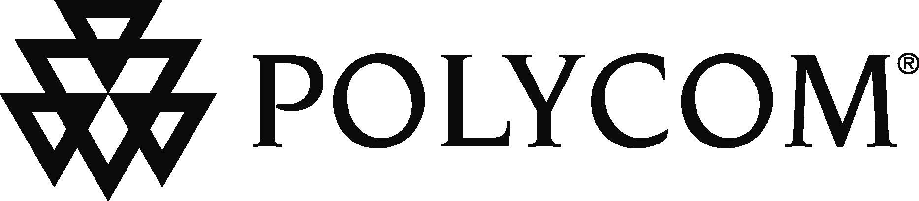 Polycom Black Logo Vector Logo